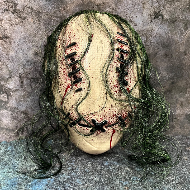 Halloween maska užasa – nova maska za zabave u ukletoj kući, cosplay i rekviziti za DIY šminku
