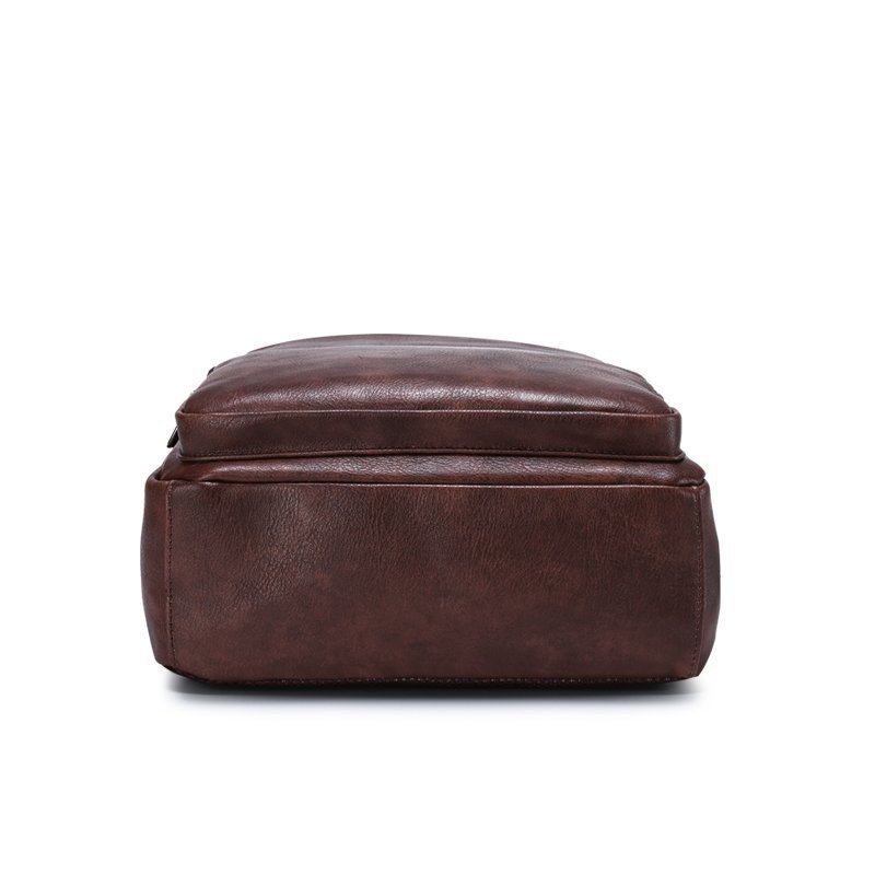 Unisex επαγγελματικό PU σακιδιοπλάτης, 20–35L, επεκτειόμενη, χωρά 16 ιντσών φορητό, street style, για επαγγελματικά ταξίδια