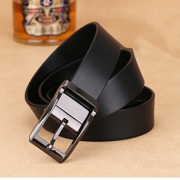 Muški kaiš od prave kože, casual stil, kopča s pinom, teleća koža, širina 2–4 cm, duljina 105–130 cm