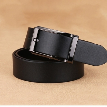 Muški kaiš od prave kože, casual stil, kopča s pinom, teleća koža, širina 2–4 cm, duljina 105–130 cm
