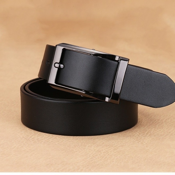Muški kaiš od prave kože, casual stil, kopča s pinom, teleća koža, širina 2–4 cm, duljina 105–130 cm