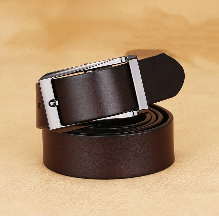 Muški kaiš od prave kože, casual stil, kopča s pinom, teleća koža, širina 2–4 cm, duljina 105–130 cm