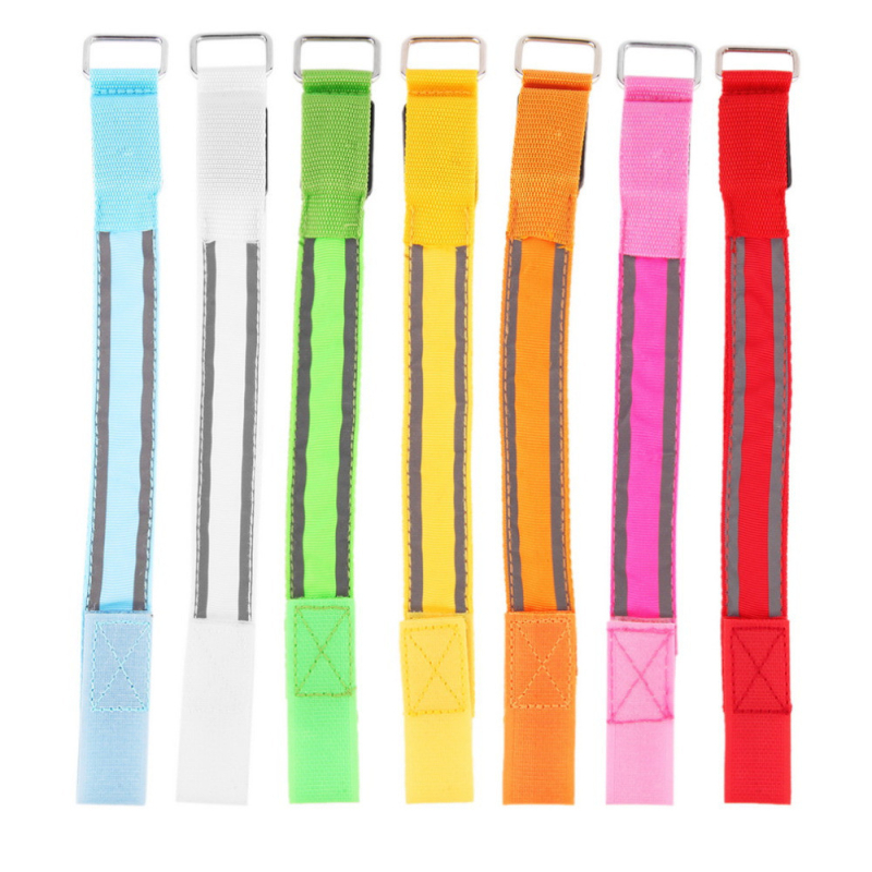 LED спортна гривна за китката с USB светлина и мигащ ефект