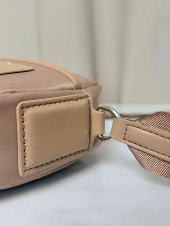 25 malih kvadratnih torbica, moder svakodnevni crossbody torba, lagana vodootporna najlonska torba za kameru, najlon crossbody torba
