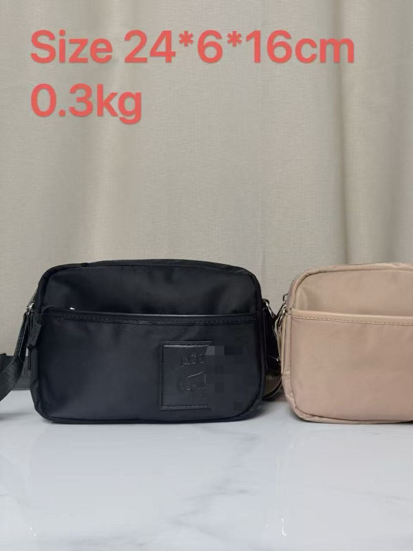 25 malih kvadratnih torbica, moder svakodnevni crossbody torba, lagana vodootporna najlonska torba za kameru, najlon crossbody torba