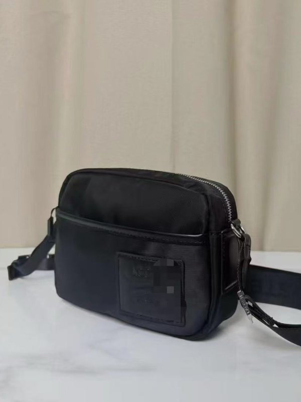 25 malih kvadratnih torbica, moder svakodnevni crossbody torba, lagana vodootporna najlonska torba za kameru, najlon crossbody torba