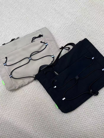 Muški nylon ruksak s crossbody remenom, korejski stil preppy, velika kapaciteta za 12-inčni prijenosnik
