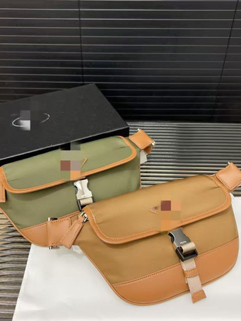 Muška crossbody torba od najlonskog parašutnog materijala, casual messenger, crna