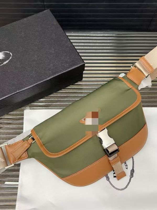 Muška crossbody torba od najlonskog parašutnog materijala, casual messenger, crna