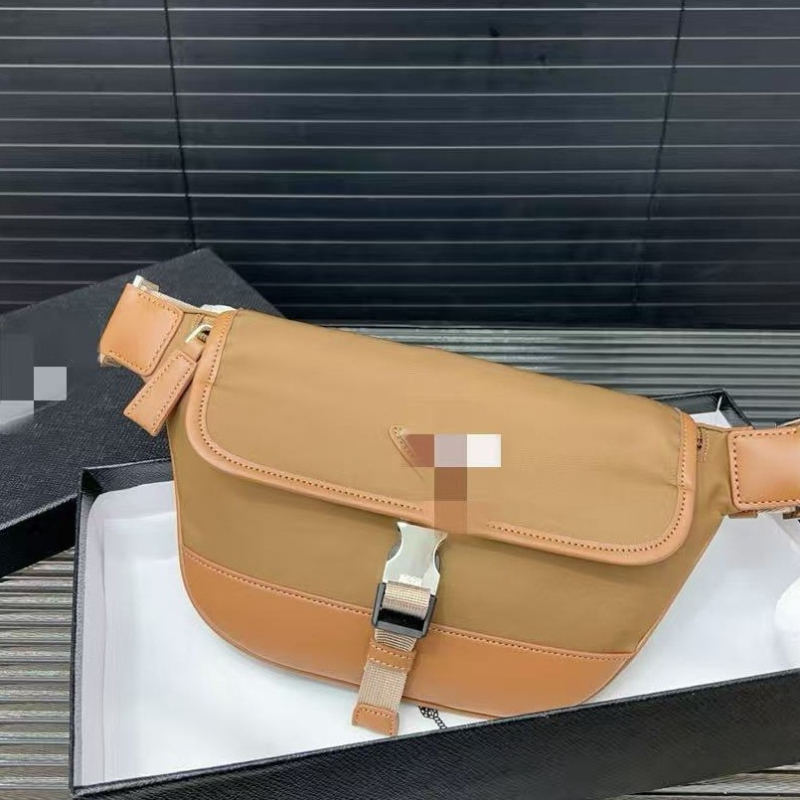 Muška crossbody torba od najlonskog parašutnog materijala, casual messenger, crna