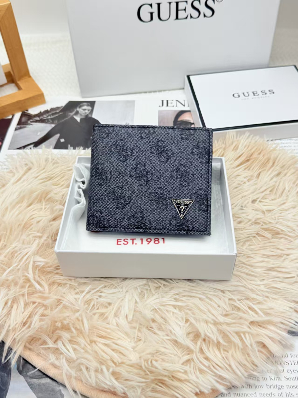 PU δερμάτινο unisex πορτοφόλι για κάρτες με εκτύπωση γραμμάτων, συμπαγής θήκη νομισμάτων και τσάντα ταξιδιωτικών εγγράφων