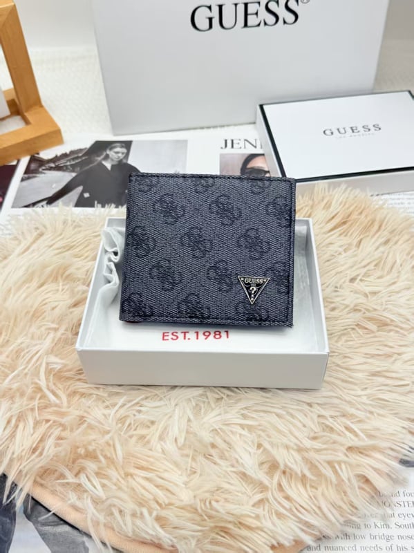 PU δερμάτινο unisex πορτοφόλι για κάρτες με εκτύπωση γραμμάτων, συμπαγής θήκη νομισμάτων και τσάντα ταξιδιωτικών εγγράφων