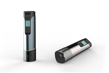 Bežična prijenosna mini pumpa za automobil s digitalnim displejem, USB-C napajanje, 12V, 80W, LED svjetlo, za bicikle, lopte i automobile