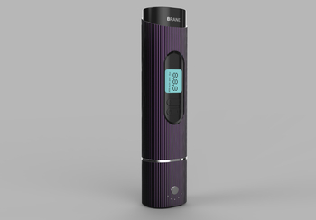 Bežična prijenosna mini pumpa za automobil s digitalnim displejem, USB-C napajanje, 12V, 80W, LED svjetlo, za bicikle, lopte i automobile