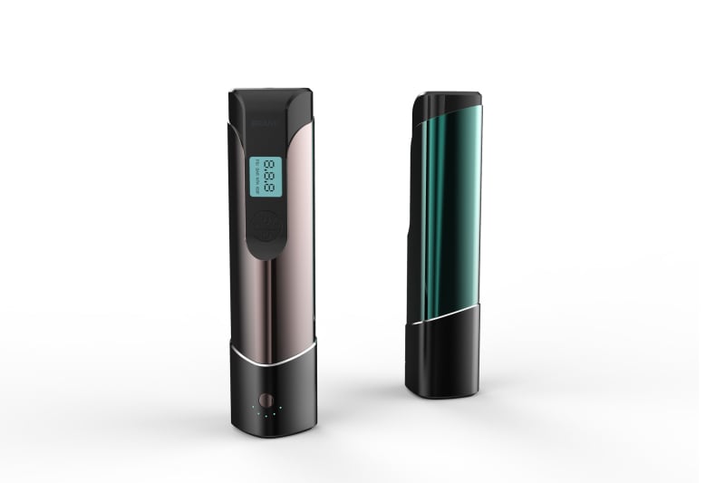 Bežična prijenosna mini pumpa za automobil s digitalnim displejem, USB-C napajanje, 12V, 80W, LED svjetlo, za bicikle, lopte i automobile