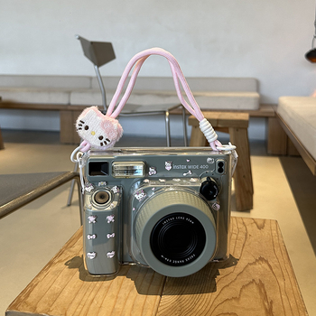 Προστατευτική θήκη από σιλικόνη για Fujifilm Instax Wide400, διαφανής θήκη κάμερας