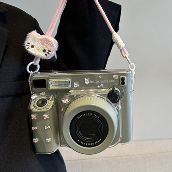 Προστατευτική θήκη από σιλικόνη για Fujifilm Instax Wide400, διαφανής θήκη κάμερας