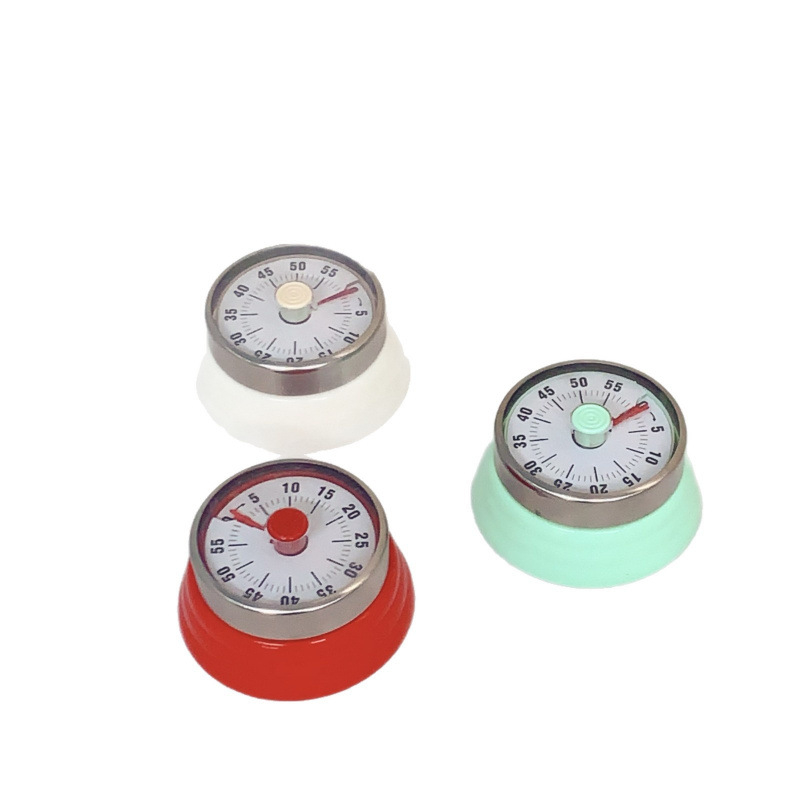 Timer mecanic din oțel inoxidabil cu funcție de numărătoare inversă și funcție de învățare pentru bucătărie