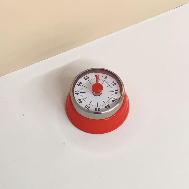 Timer mecanic din oțel inoxidabil cu funcție de numărătoare inversă și funcție de învățare pentru bucătărie