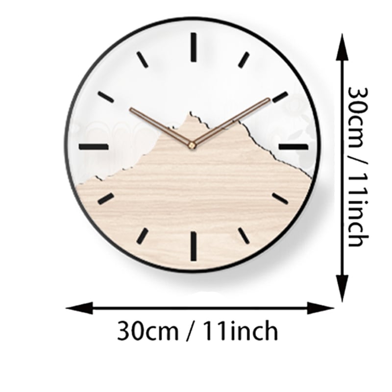 Ceas de perete din acril, în stil Ins, minimalist, cu autocolant de perete, mișcare silențioasă, decor modern