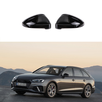 ABS γυαλιστερό μαύρο περίβλημα καθρέφτη για Audi A4/A5 (2017–2021)