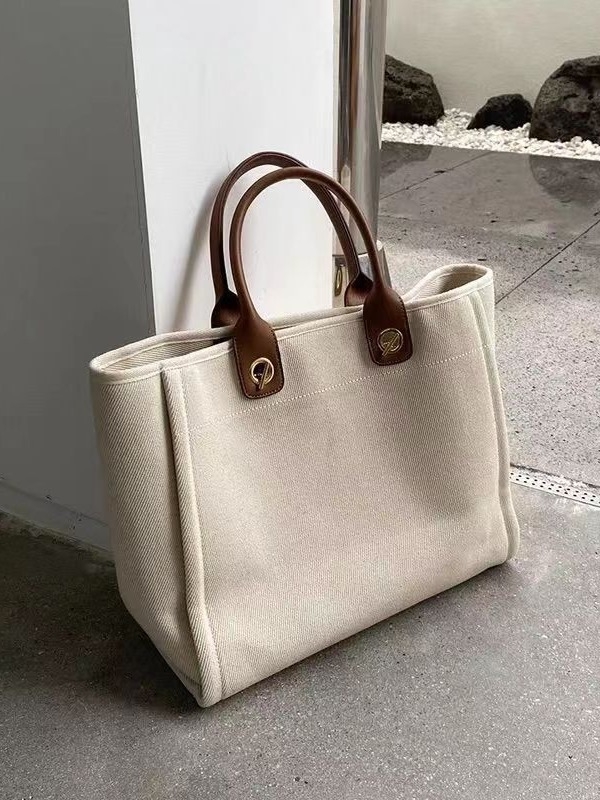 Ženska platnena torba velikog kapaciteta, novi model 2023, tote torba preko ramena, pogodna za laptop