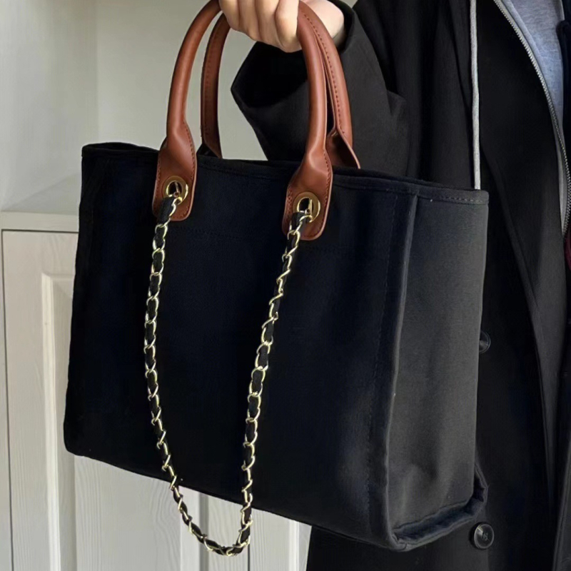 Ženska platnena torba velikog kapaciteta, novi model 2023, tote torba preko ramena, pogodna za laptop