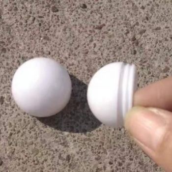 HY-600 Bijeli plastični abažur za LED kazališnu rasvjetu, kružni oblik, 25 mm