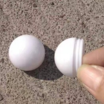 HY-600 Bijeli plastični abažur za LED kazališnu rasvjetu, kružni oblik, 25 mm