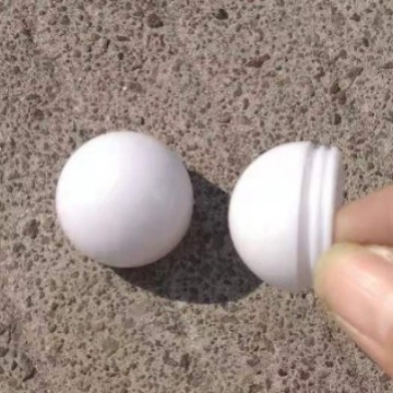 HY-600 Bijeli plastični abažur za LED kazališnu rasvjetu, kružni oblik, 25 mm