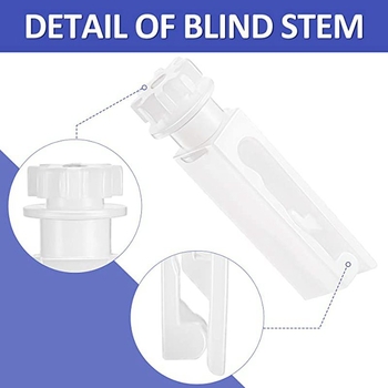 Rod-Type Ball Swivel Rod for Vertical Blinds — Pulley Wear Parts Replacement Accessories