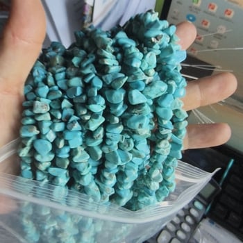 Perle din piatră naturală de 5×8 mm cu găuri, mărgele asimetrice libere, semi-finite lucrate manual