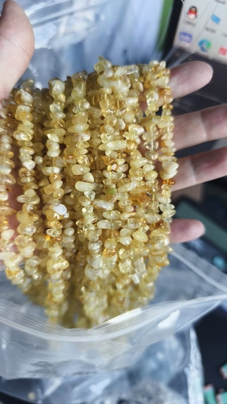 Perle din piatră naturală de 5×8 mm cu găuri, mărgele asimetrice libere, semi-finite lucrate manual