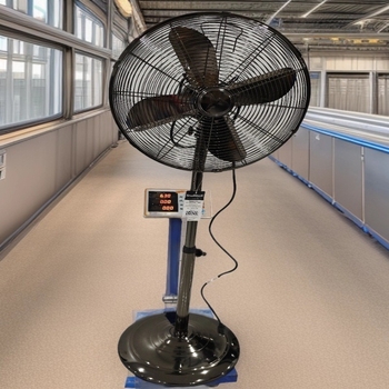 Μεταλλικός όρθιος ανεμιστήρας 110V με περιστρεφόμενη κεφαλή, ρετρό στυλ, υψηλή ισχύς, αθόρυβος