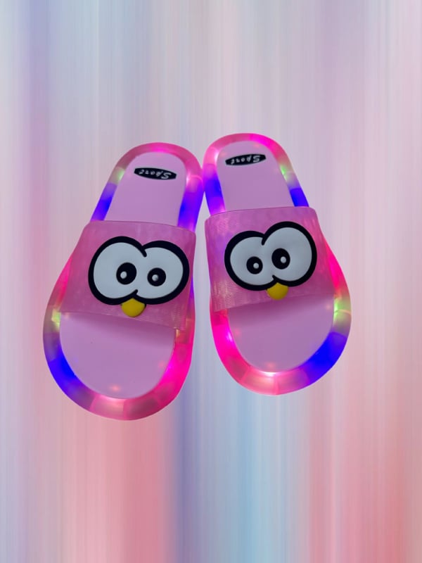 Svetleće dječje japanke s Nezha motivom, unisex, ljeto