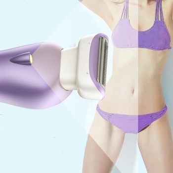Ηλεκτρικός ξυριστήρας γυναικών για ολόσωμη περιποίηση, αποτρίχωση ποδιών και μασχάλων, υγρή και ξηρή χρήση