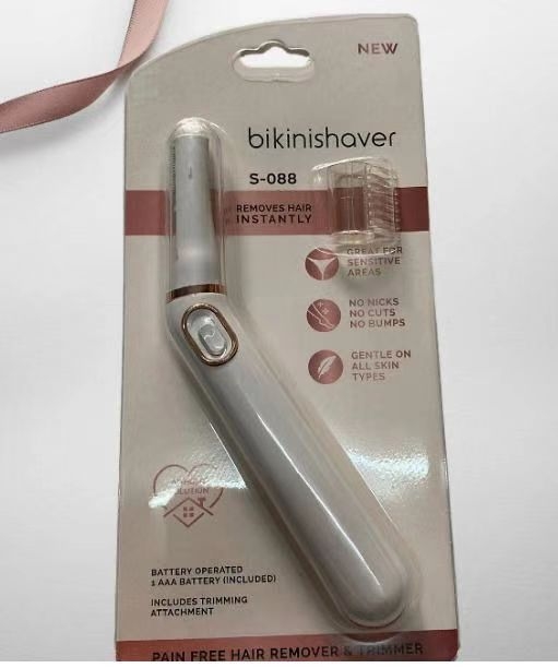 Γυναικείο ξυριστικό για bikini — συσκευή αποτρίχωσης για μασχάλες, ολόκληρο το σώμα και ιδιωτικές περιοχές