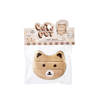 Gecomo burete pentru pudră cu textură catifelată, utilizare dublă uscat/umed, instrument de machiaj prietenos cu pielea