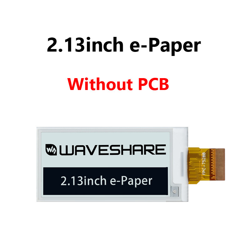 2,13-инчов модул за дисплей с електронно мастило (e-ink), резолюция 250×122