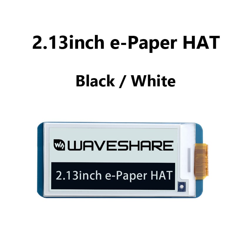 2,13-инчов модул за дисплей с електронно мастило (e-ink), резолюция 250×122
