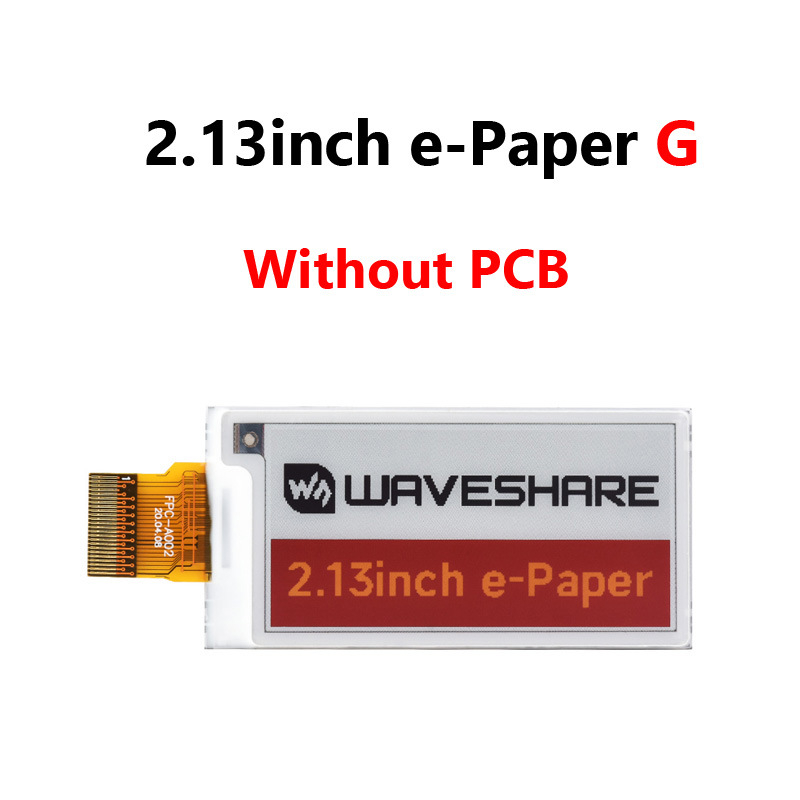 2,13-инчов модул за дисплей с електронно мастило (e-ink), резолюция 250×122