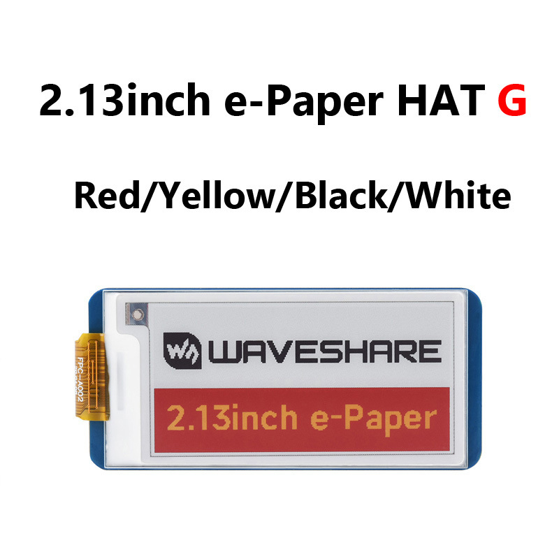2,13-инчов модул за дисплей с електронно мастило (e-ink), резолюция 250×122