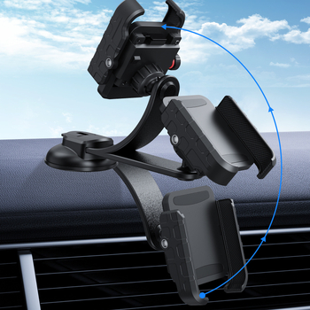 Suport universal pentru telefon auto cu ventuză — montare pe bord pentru GPS și telefon