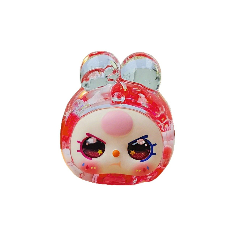 Dream Rabbit Yuanbao Sušeno cvijeće, pijesak umjetnost s uljem, akril, ekstra veliki stolni ukras, kutija iznenađenja
