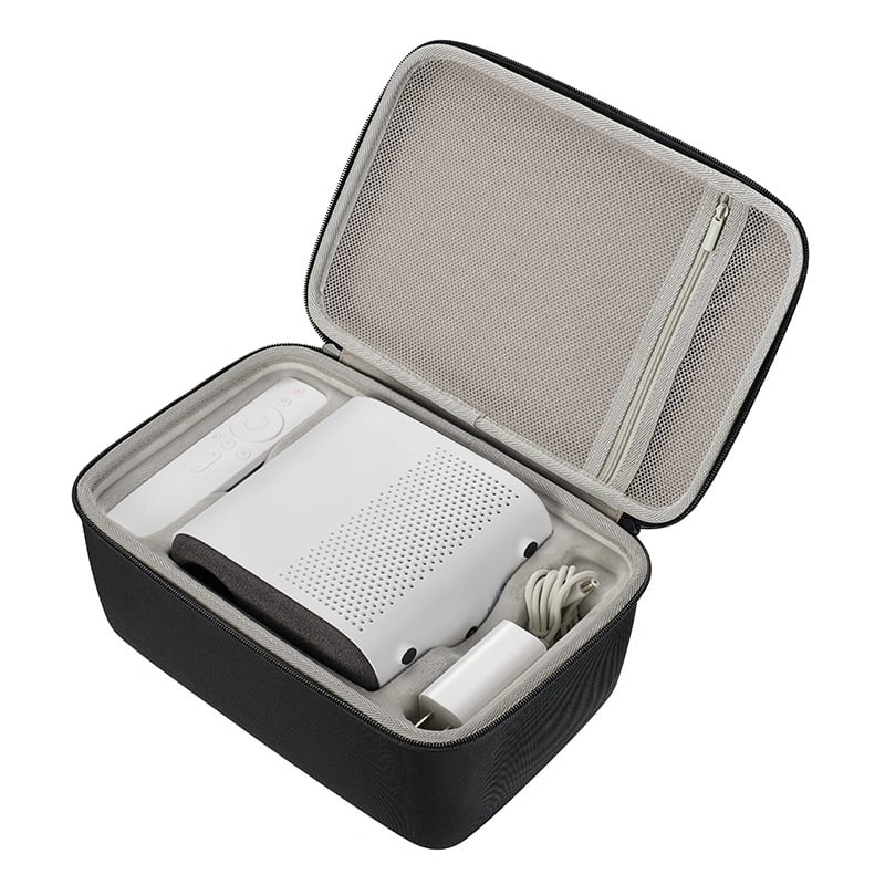 Geantă de depozitare pentru proiector Xiaomi Mijia Youth Edition 1/2 generație, husă dură, protecție la presiune și șocuri, interior căptușit cu fleece