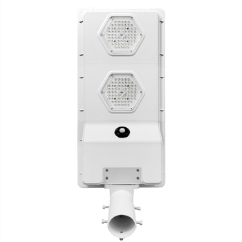 50W соларна LED улична лампа с LED модул, водоустойчива, за стълб 5–6 м, пътно осветление