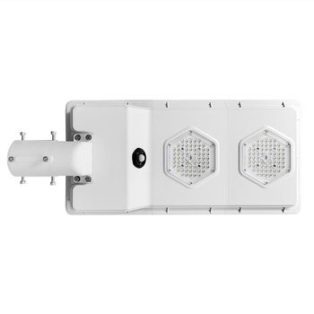 50W соларна LED улична лампа с LED модул, водоустойчива, за стълб 5–6 м, пътно осветление