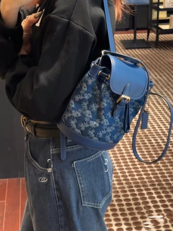 Harper mini ruksak s šniricama, vrhunski dojam, svestran retro stil za žene