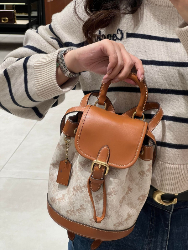 Harper mini ruksak s šniricama, vrhunski dojam, svestran retro stil za žene