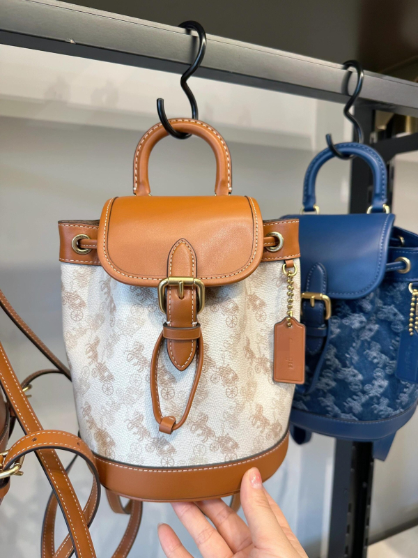 Harper mini ruksak s šniricama, vrhunski dojam, svestran retro stil za žene